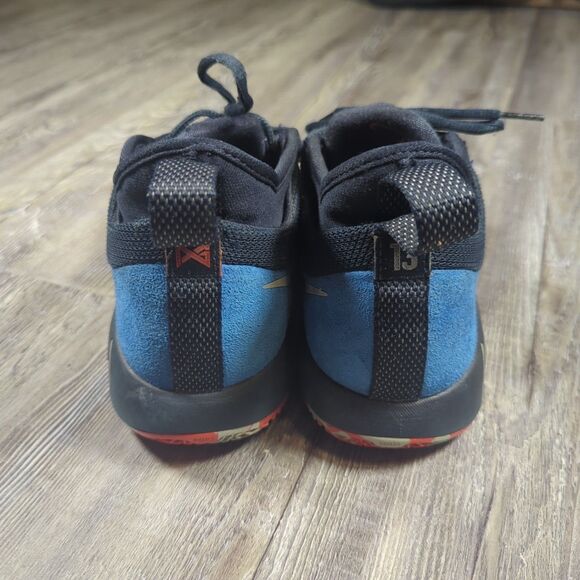 Nike Men's PG 2 Home AJ2039-400 Black Blue Basketball Shoes Sneakers Size 8 - Picture 7 of 13